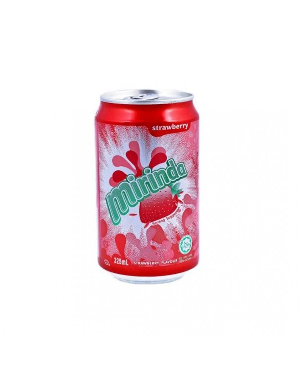 24x Mirinda Strawberry Can