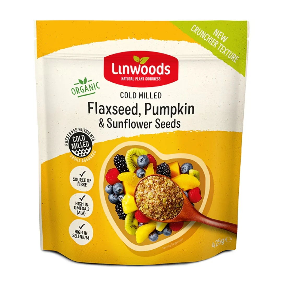 Linwoods Milled Organic Flaxseed, Sunflower & Pumpkin Seeds 425g