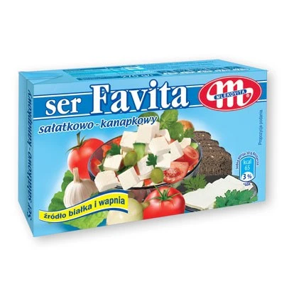 6x Mlekovita Favita Blue 18% 270g