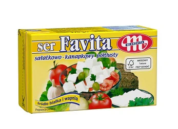 6x Mlekovita Favita Yellow 12% 270g