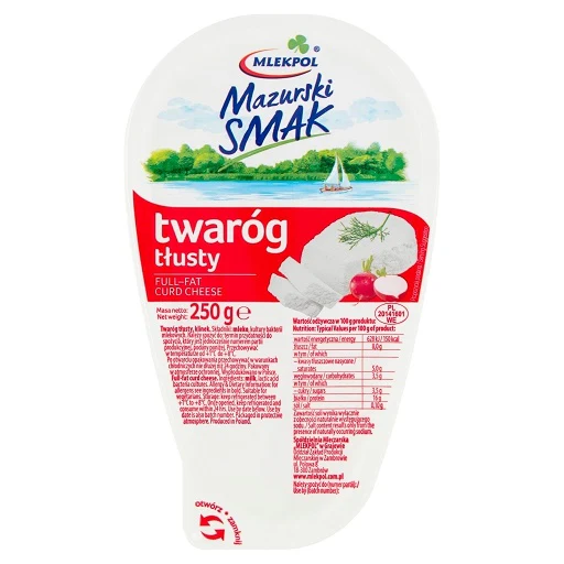 6x Mlekpol Mazurski Smak Tlusty(Red) 250g