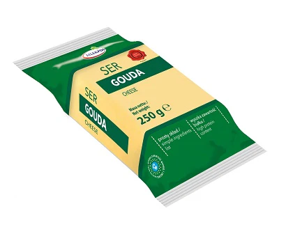 18x Mlekpol Porcjowany Gouda 250g