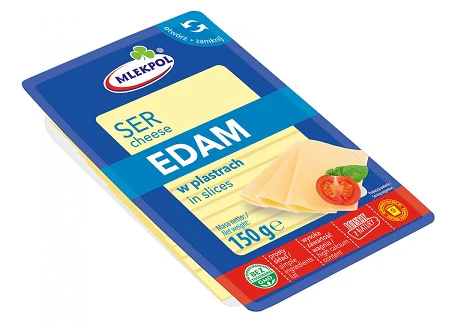 12x Mlekpol Sliced Edamski 150g