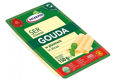 12x Mlekpol Sliced Gouda 150g