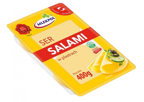 12x Mlekpol Sliced Salami 150g