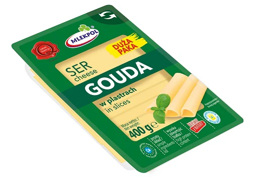 24x Mlekpol Sliced Gouda 400gr