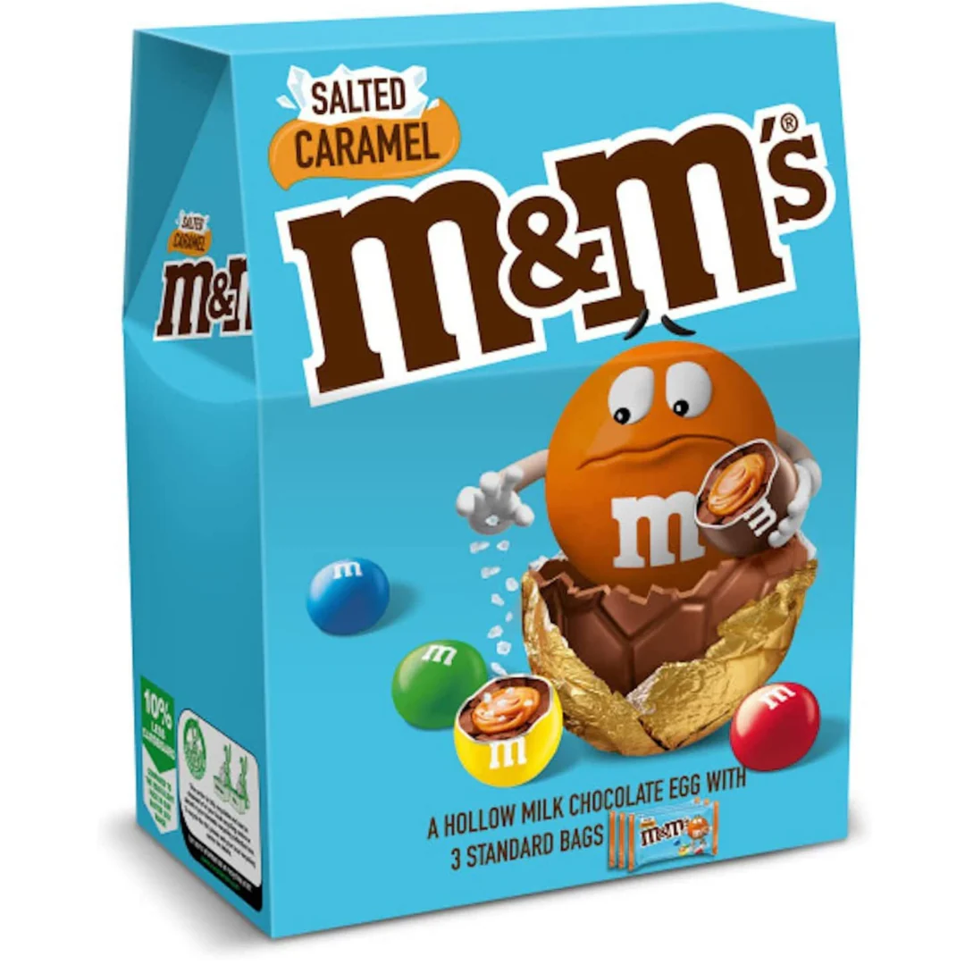 M&M's Salted Caramel Chocolate Extra Large Easter Egg 286g
