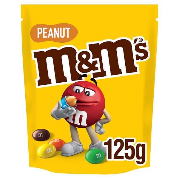 M&M's Peanut Chocolate Pouch 125g*6