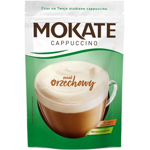 10x Mokate Cappuccino Oreczehowy 110g