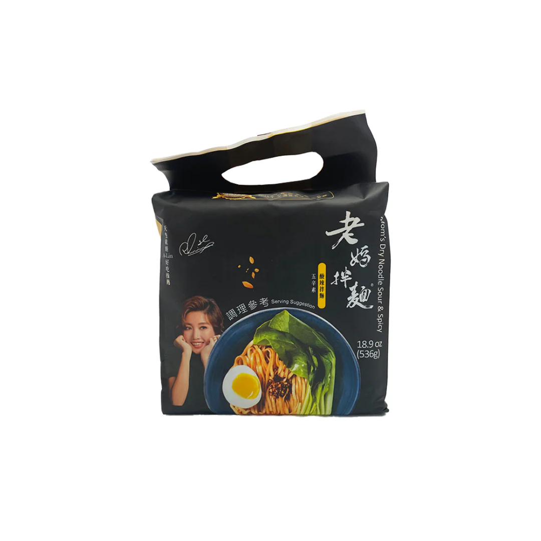 Mom's Dry Noodles (Sour & Spicy Flavour) 536gr