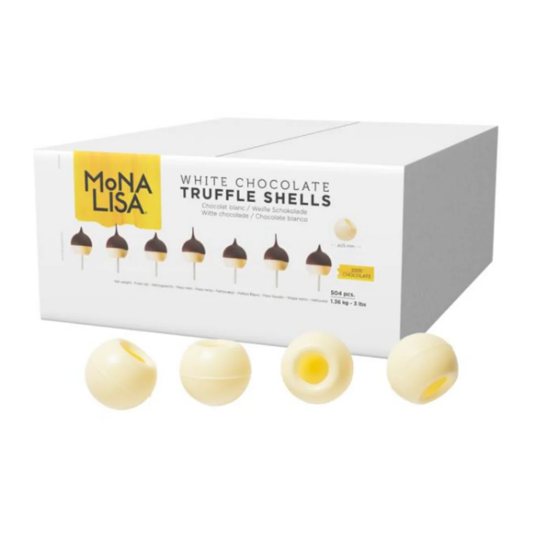 Mona Lisa White Chocolate Truffle Shells 1.36kg