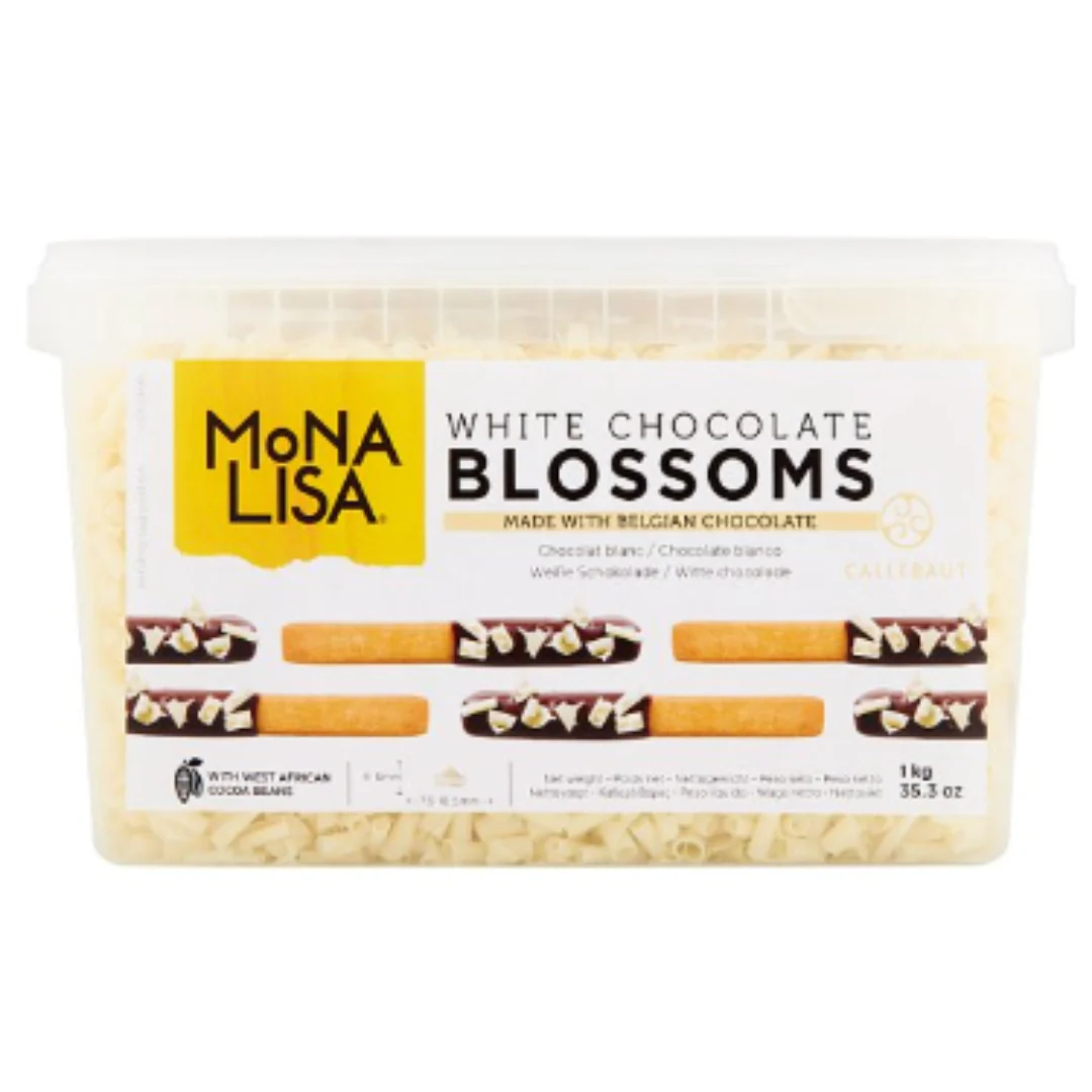 Mona Lisa White Chocolate Blossoms 1000g x 1
