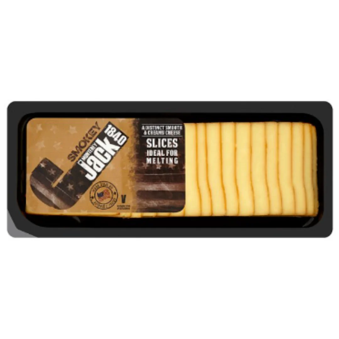 Monterey Jack 1840 Smokey Cheese Slices 300g x 1