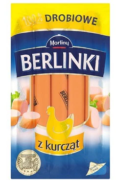 16x Morliny Chicken Berlinki 250g