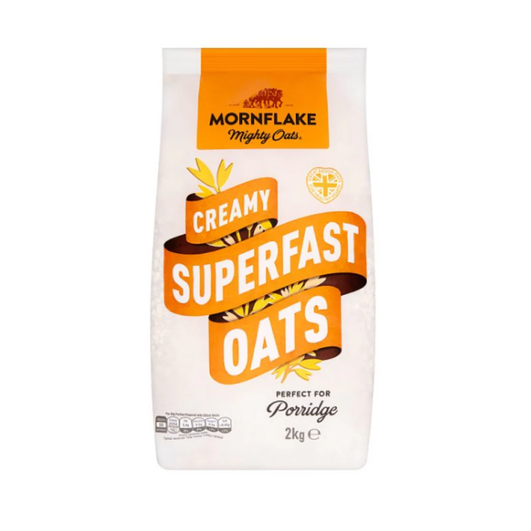 Mornflake Creamy Superfast Oats 2kg x Case of 6
