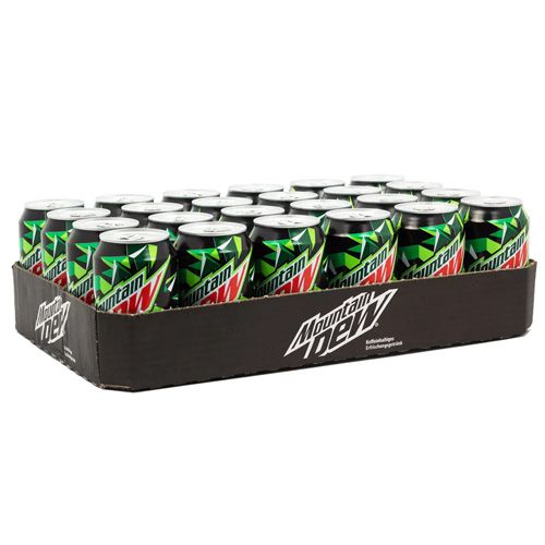 24x Mountain Dew Citrus Can 330ml