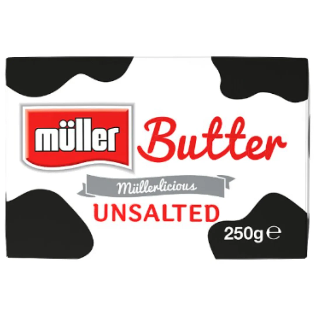 Müller Wiseman Dairies Unsalted Butter 250g x 1