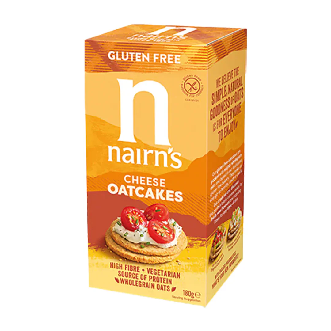 Nairn's Gluten Free Cheese Oatcakes 135g