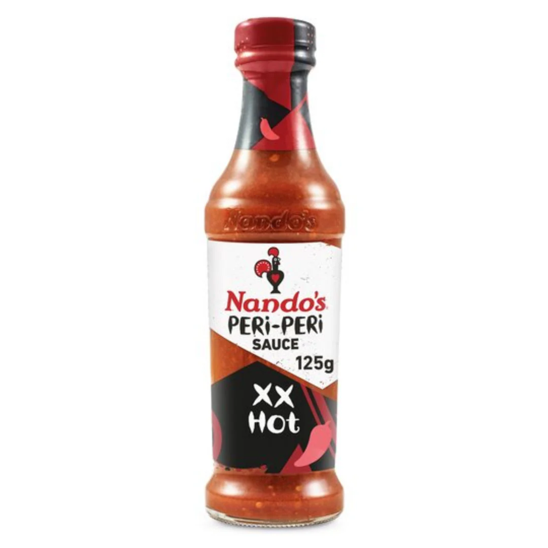 Nando’s Extra Hot Peri Peri Sauce 6 x 125g