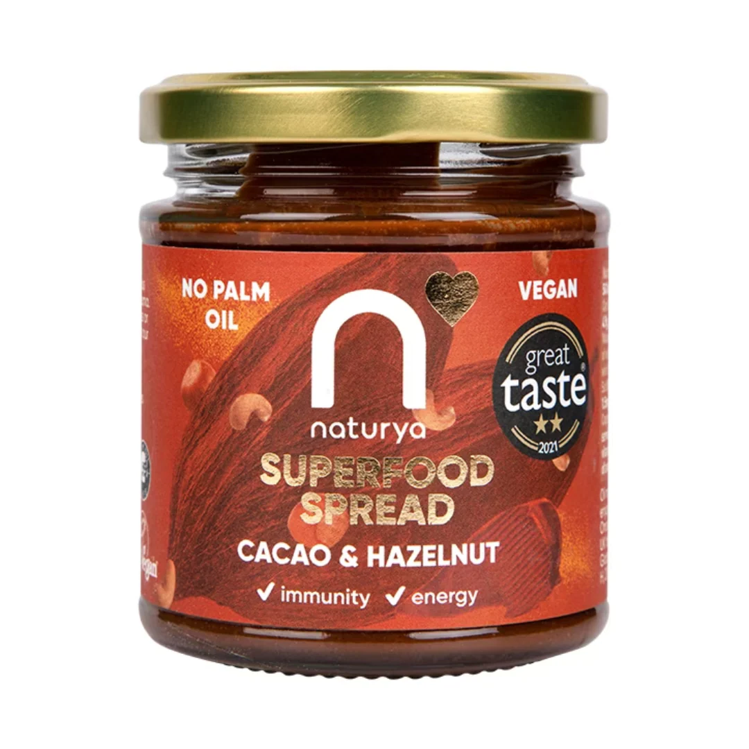 Naturya Cacao & Hazelnut Crunchy Spread 170g
