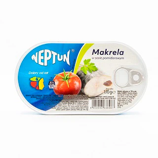 15x Neptun Mackerel In Tomato Sauce 170gr(Fish)