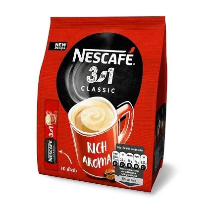 18x Nescafe 3 In 1 Classic Coffee 165g