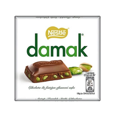 6x Nestle Damak Milk Chocolate 60gr