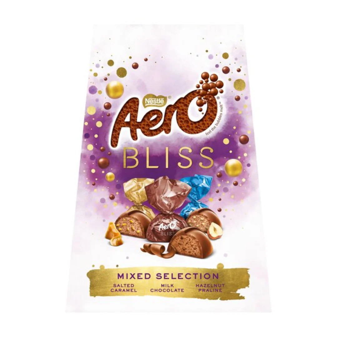 Nestle Aero Bliss Mixed Chocolate Sharing Box 177gr