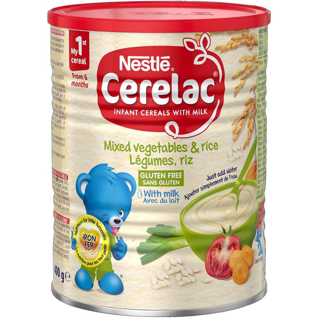 Nestlé Cerelac Mixed Vegetable (6+) 6 x 400g
