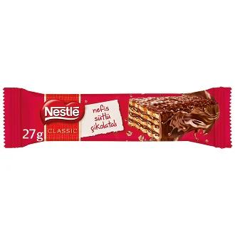 20x Nestle Gofret Nefis Sutlu Cikolatali 27gr