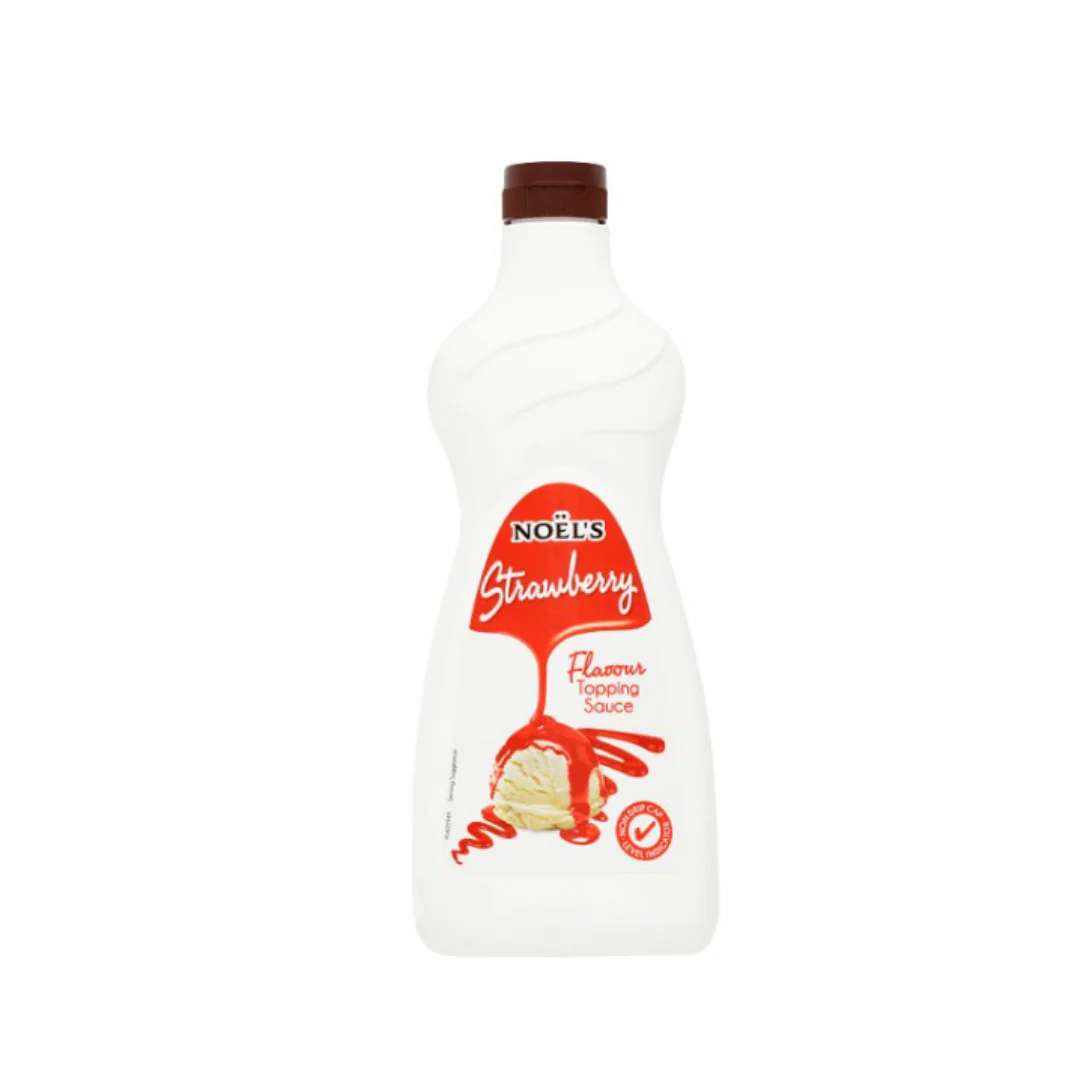 Noel's Strawberry Flavour Topping Sauce 1kg x Case of 6