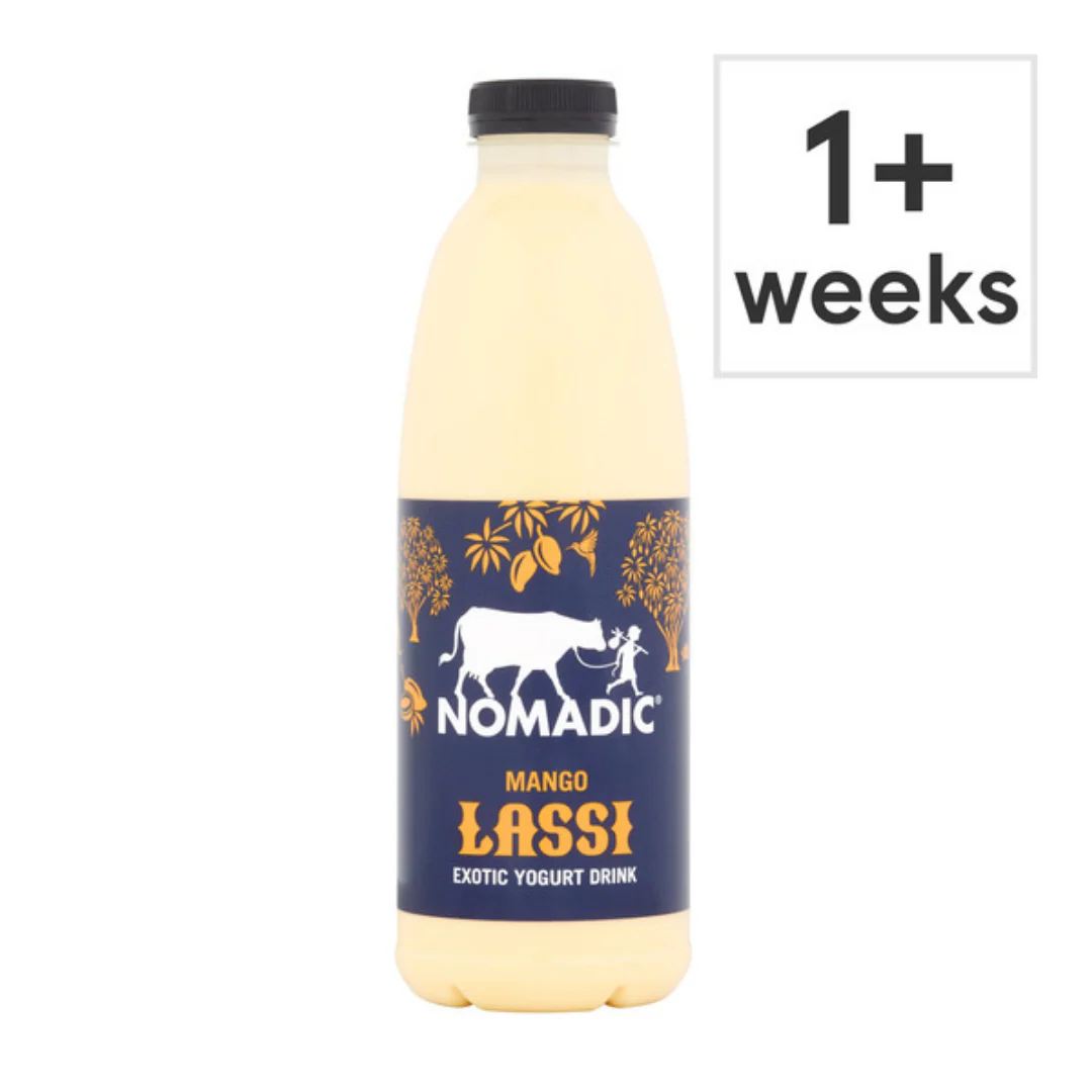 Nomadic Mango Lassi Yogurt Drink 1L