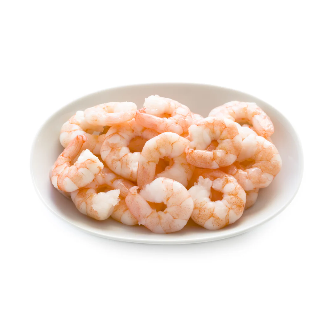 Frozen Large Luxury Cooked & Peeled North Atlantic Prawns 2kg x 5 Packs