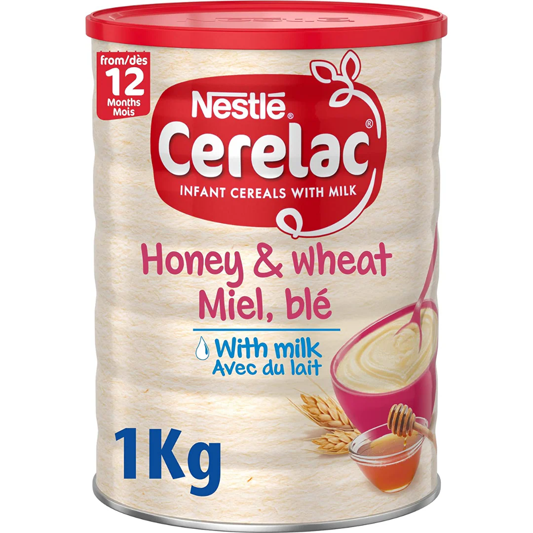 Nestlé Cerelac Honey & Wheat (12+) 12 x 1kg
