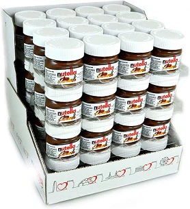 64x Nutella 25gr