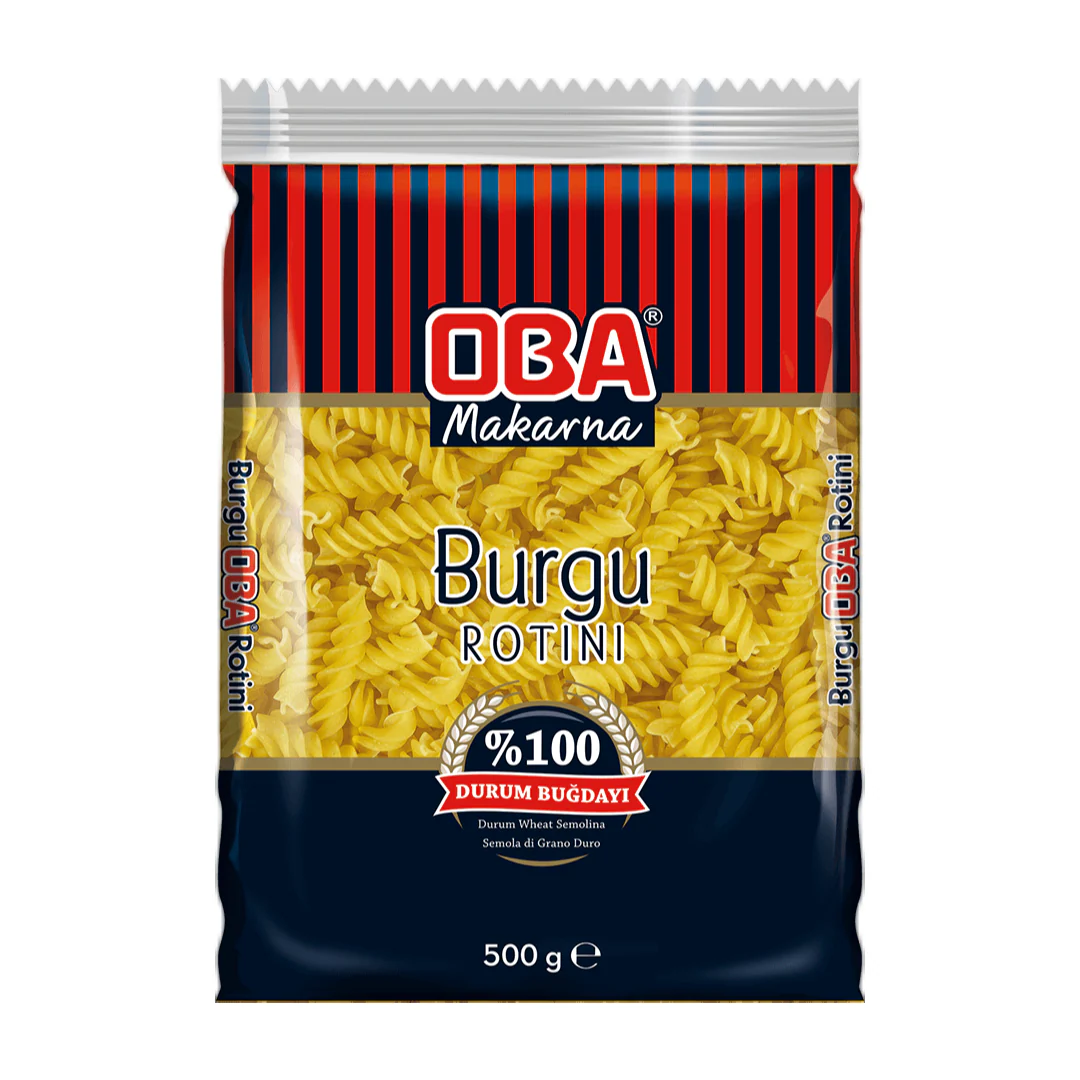 Oba Pasta 500G Burgu (Rotini)