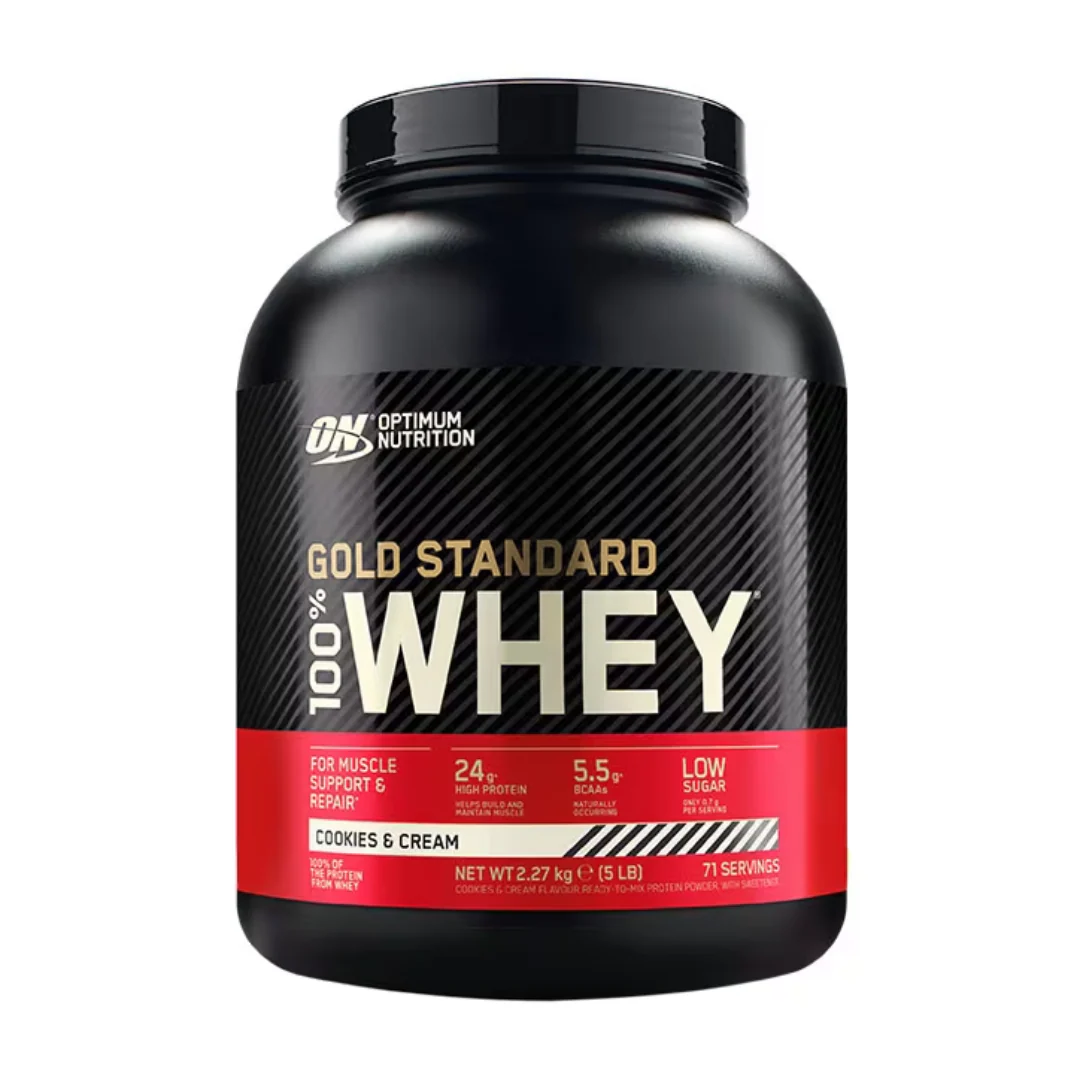 Optimum Nutrition Gold Standard 100% Whey Powder Cookies & Cream 2.27kg