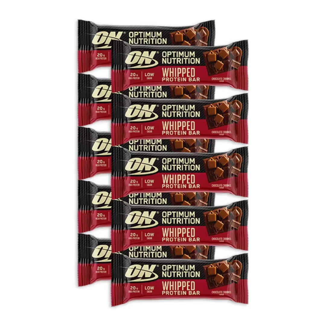 Optimum Nutrition Whipped Bar Chocolate Caramel 10x 60g