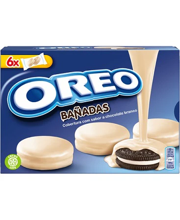 10x Oreo Banadas Blanco 246gr (White Choco Cover)