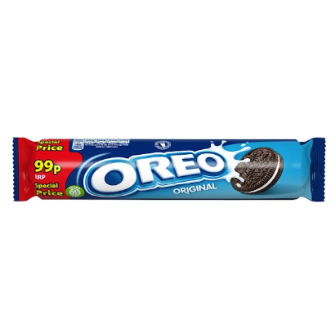 Oreo Original Sandwich Biscuits 154g x Case of 16