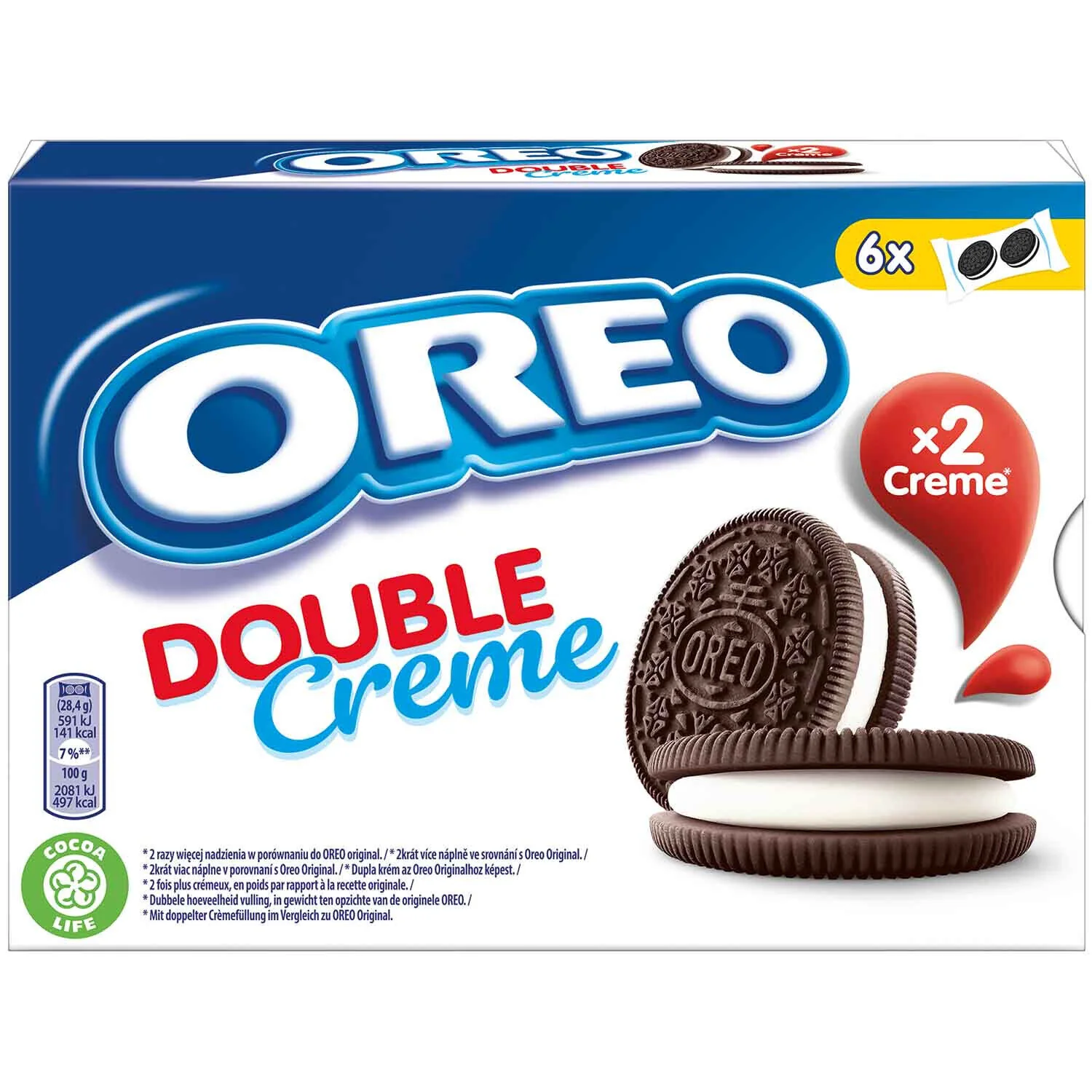 10x Oreo Double 170gr Mondelez