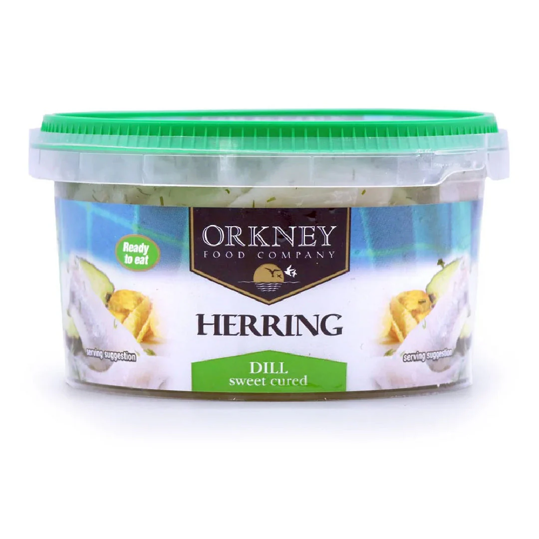 Orkney Cured Herring in Dill Marinade 500gr Wholesale