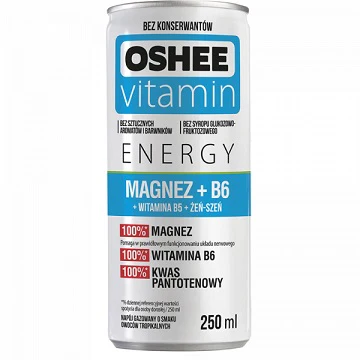 24x Oshee Zero Magnes Vitamin +B6 250ml