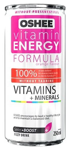 24x Oshee Vitam+Minerals 250ml Pink