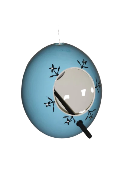 Ostrich Egg Shell Bird Feeder | Handmade | South African - Image 5