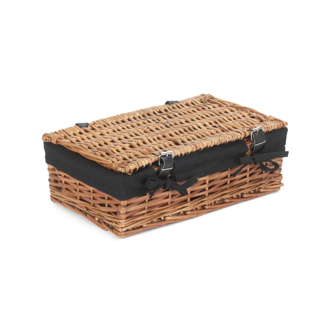 15" Packaging Hamper With Black Lining