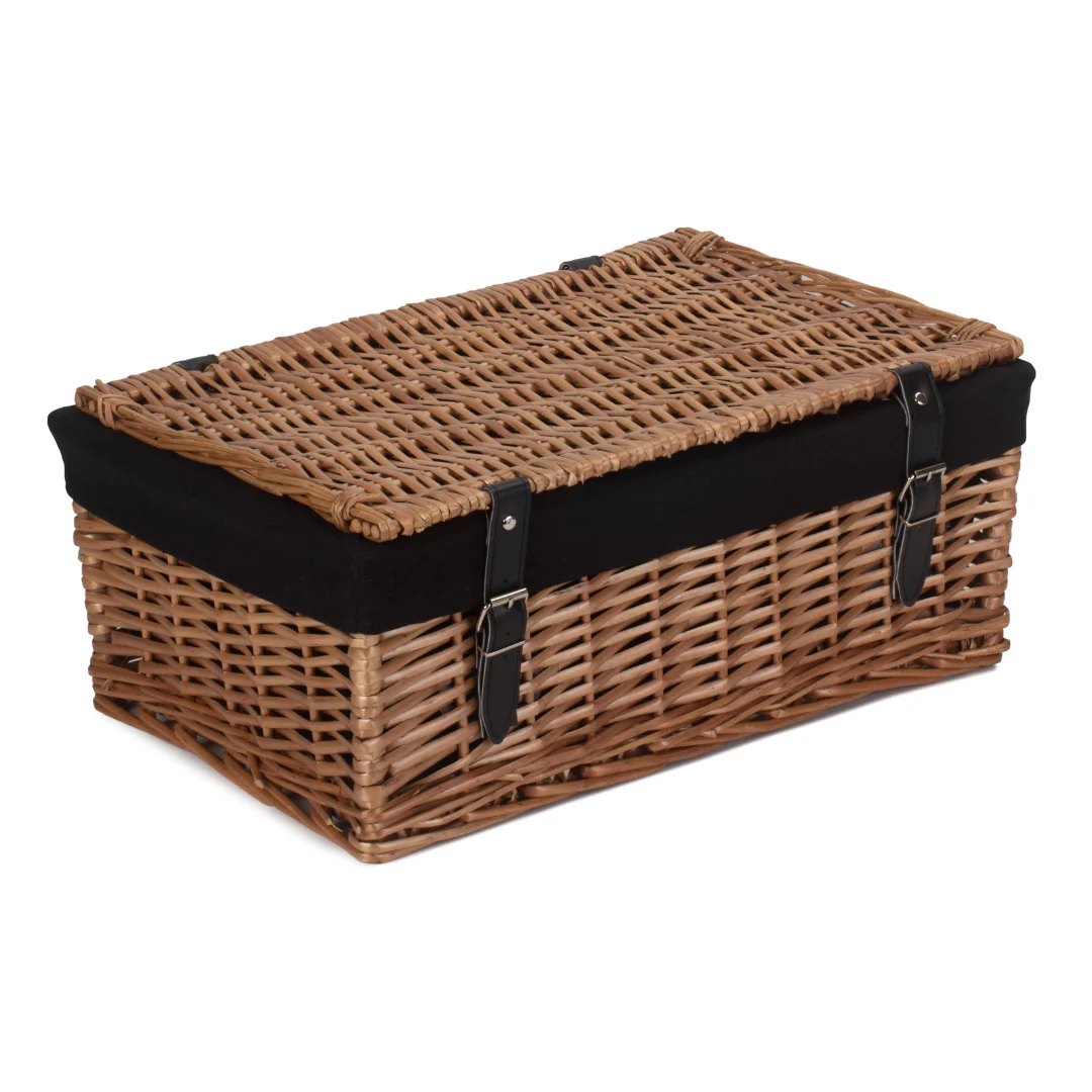 18" Packaging Hamper With Black Lining