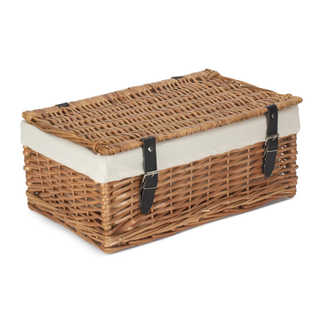 18" Large Packaging Hamper With White Lining