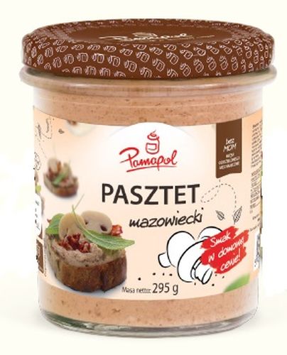4x Pamapol Pasztet Mazowiecki 490gr