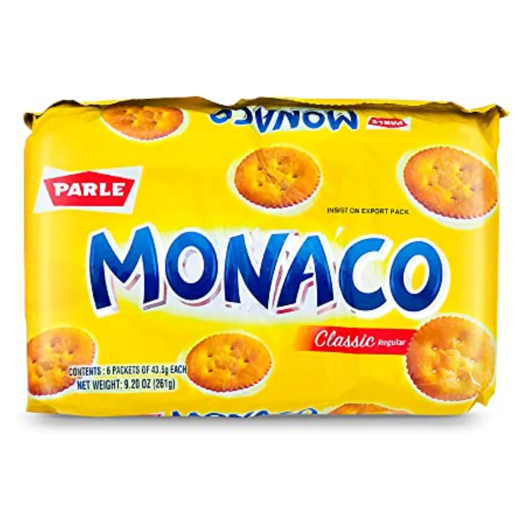 Parle Monaco Biscuit (Family) 261g x 6 pack
